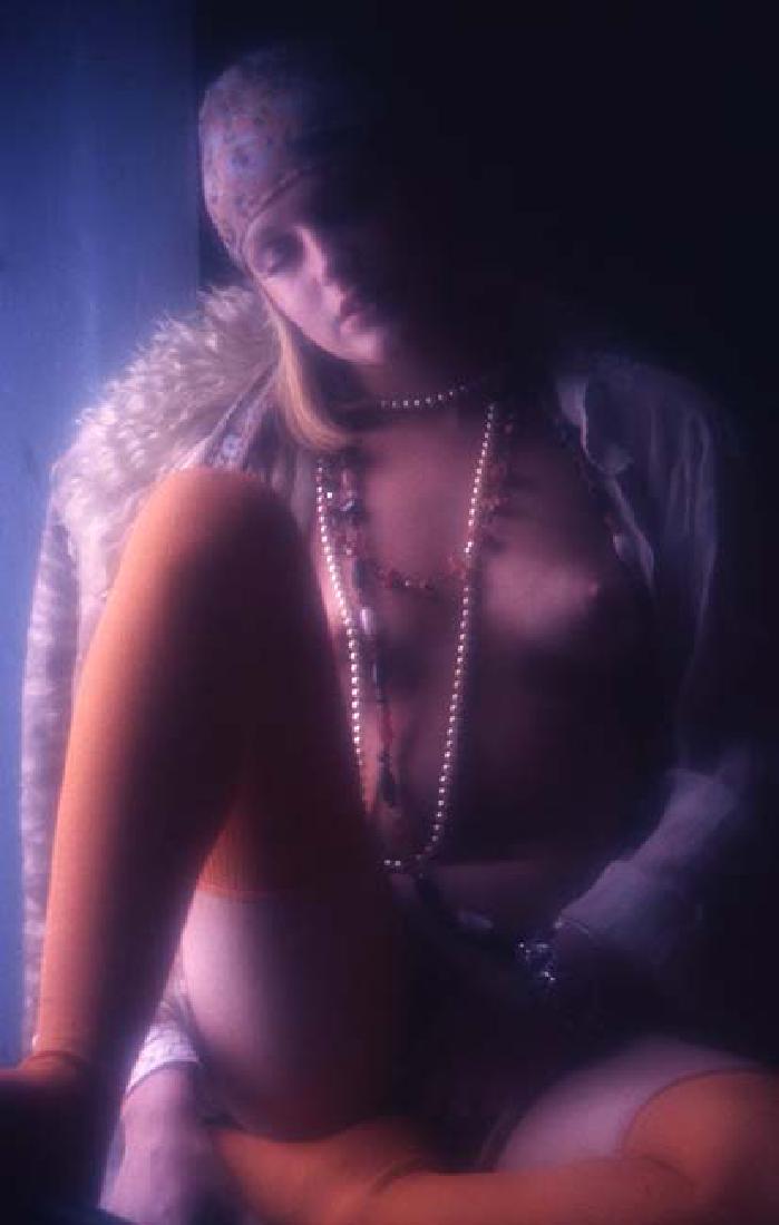 Orig Nude 35mm Slide Jane Hargrave by Bob Guccione #563: Original 1975 35mm Slide of Jane Hargrave by Bob Guccione #563 Model: It was Jane Hargrave's ambition that p