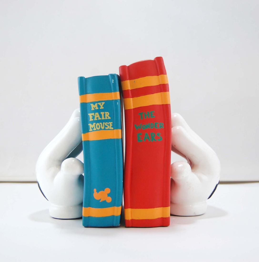 Mickey Mouse Gloves Disney Heavy Book Ends (1 of 7)