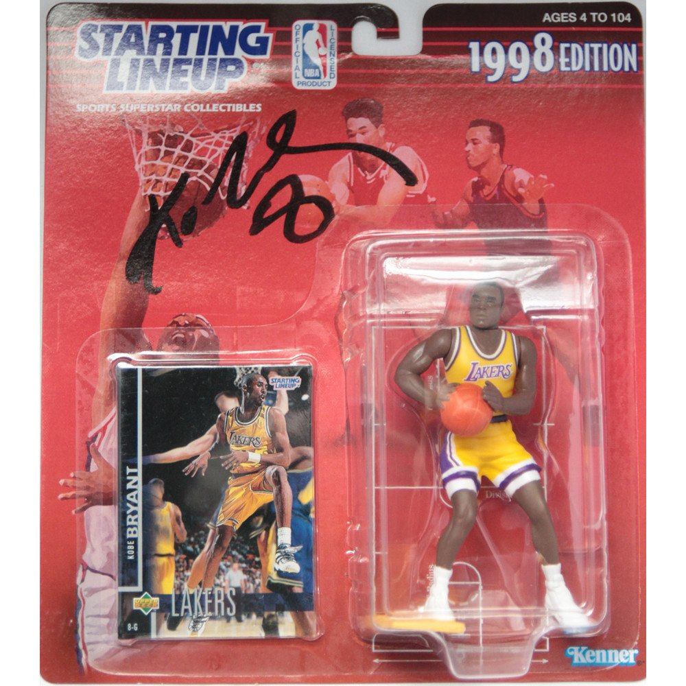 Kobe Bryant Signed 1998 Starting Lineup Figure