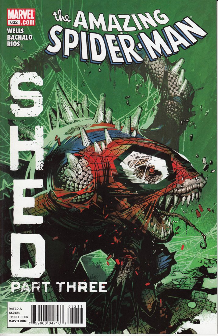 The Amazing Spider-Man #632 Jul 2010(Mint): Spider-Man is a fictional character, a comic book superhero that appears in comic books published by Marvel Comics. Created by writer-editor Stan Lee and writer-artist Steve Ditko, he first appeared i