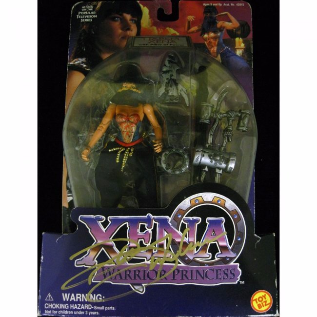 Lucy Lawless Sig Xena Warrior Princess 6"(Excellent) (1 of 3)