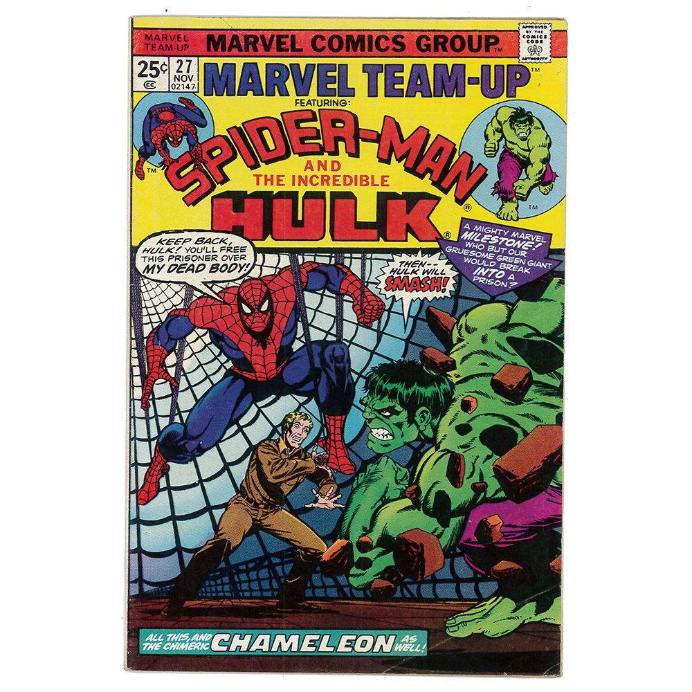 Marvel Team-Up Spider-Man & Hulk No 27 Nov '74(Ex) (1 of 1)