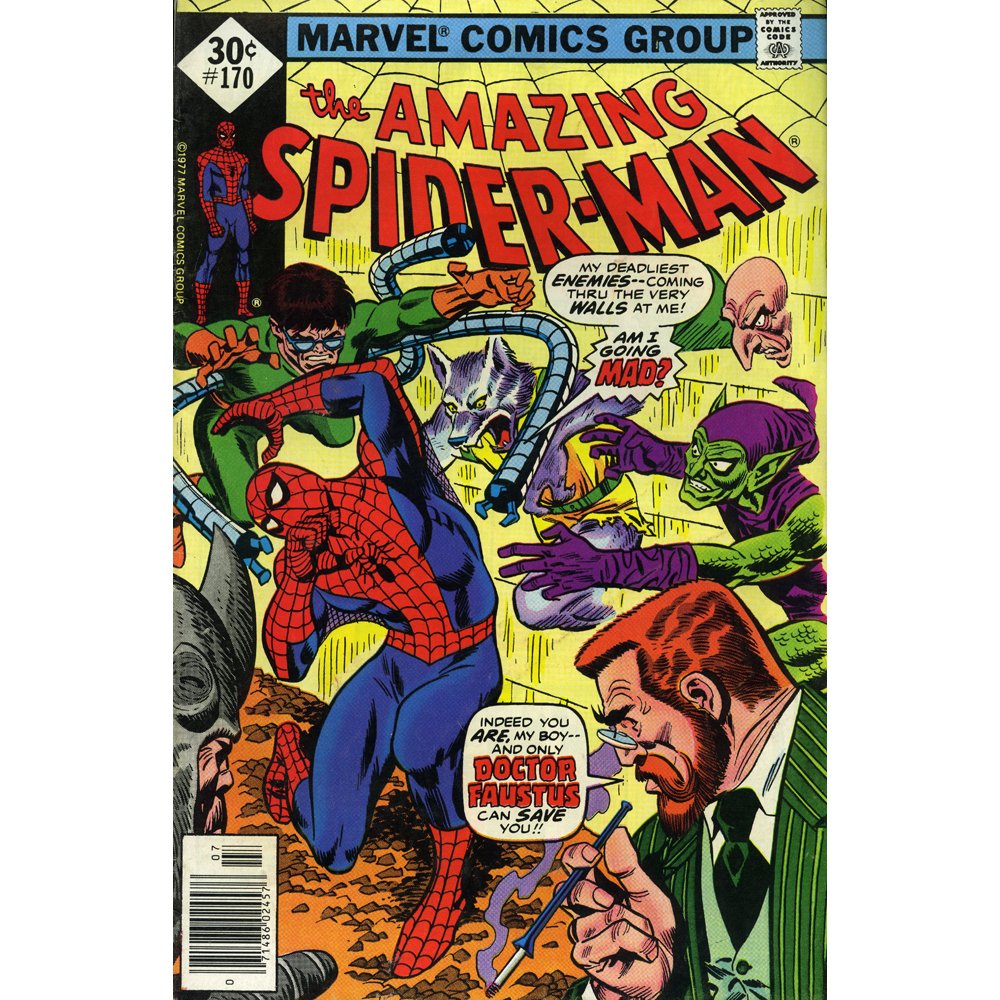 The Amazing Spider-Man No 170 Pub Jul 1977 Marvel(VG) (1 of 2)