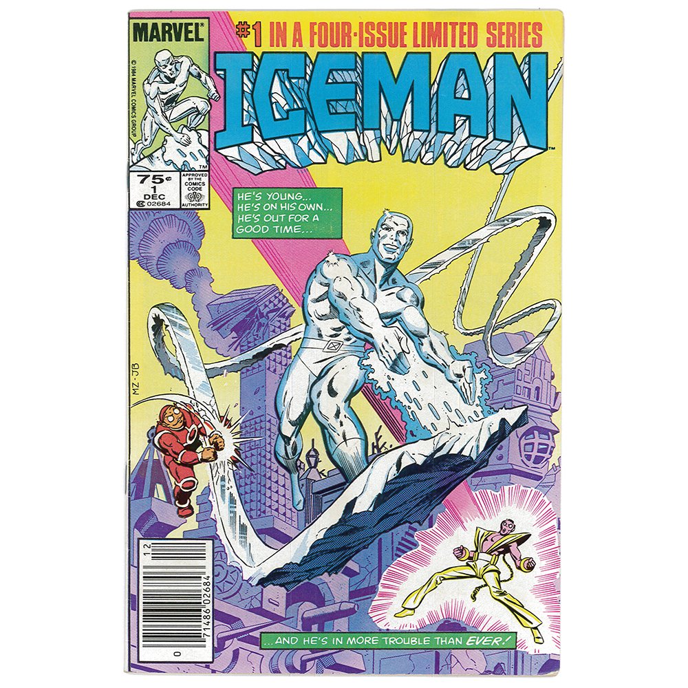 Iceman Vol 1 No. 1 published Dec 1984 by Marvel(Ex) (1 of 1)