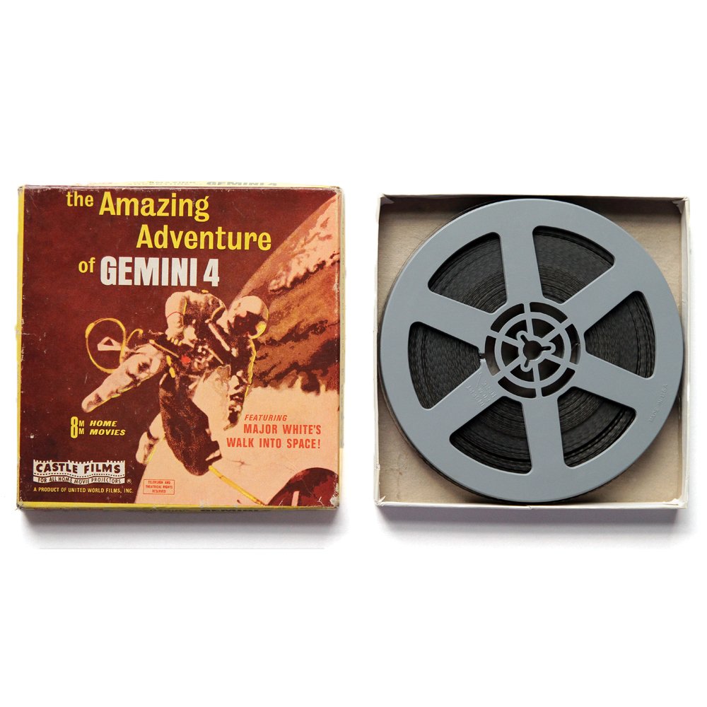 The Amazing Adventure of Gemini 4 - 8mm B&W Film(VG) (1 of 5)