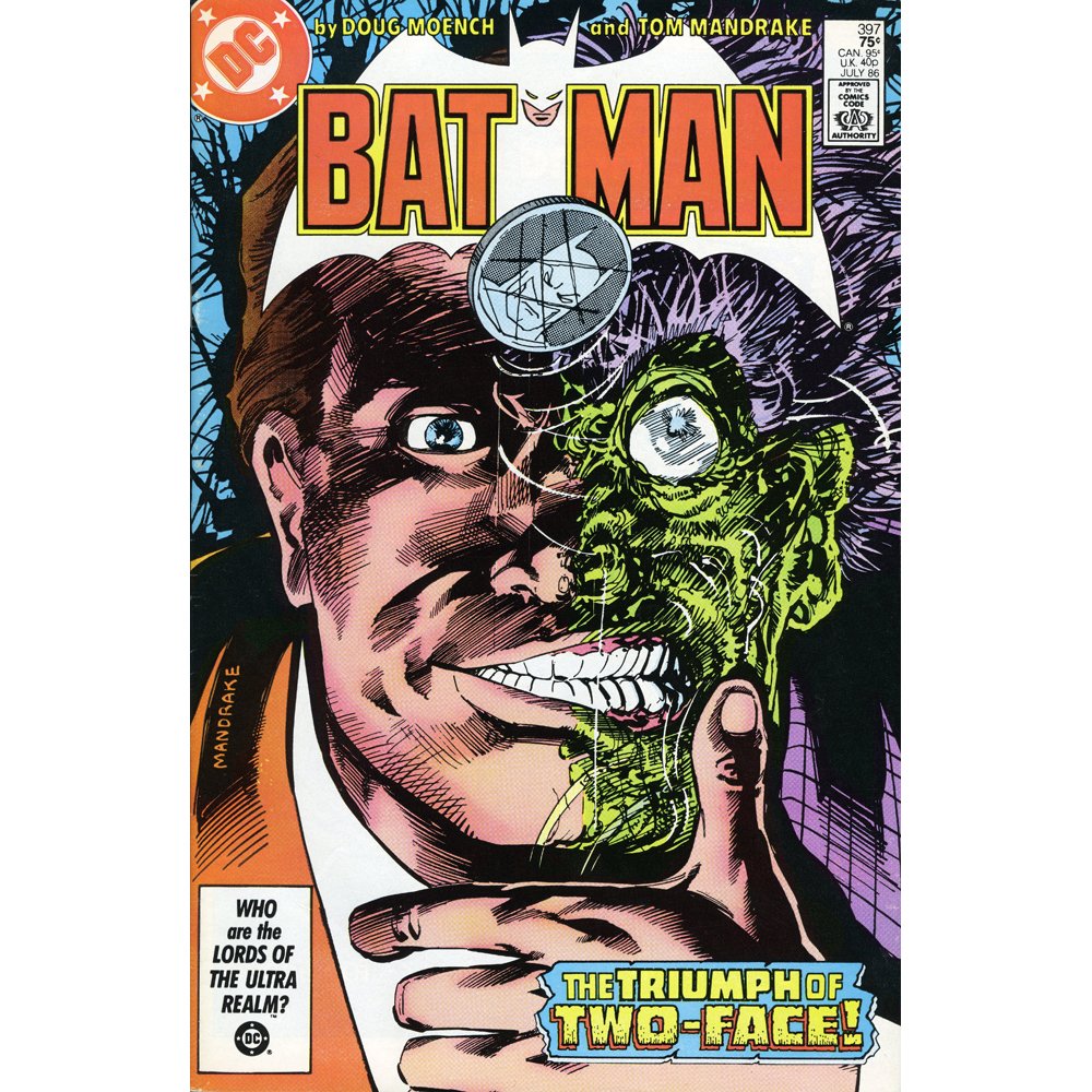 Batman No. 397 Published Jul 1987 By DC Comics(Ex) (1 of 2)