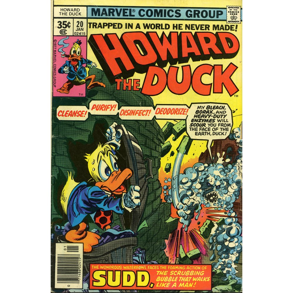 Howard The Duck No.20 Jan 1978 Pub By Marvel(Fair) (1 of 2)