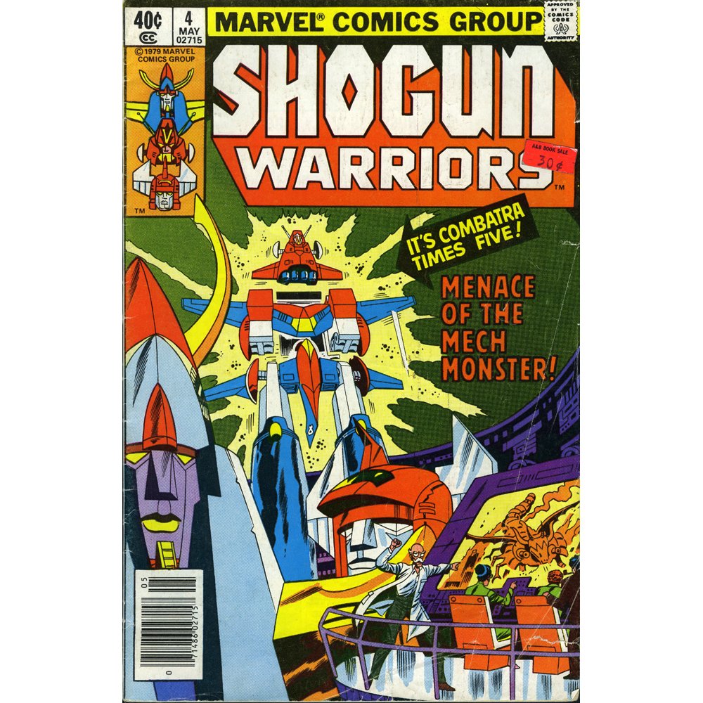 Shogun Warriors No 4 Pub May '79 By Marvel Comics(G) (1 of 1)