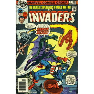 Invaders #7 Values and Pricing, Marvel Comics