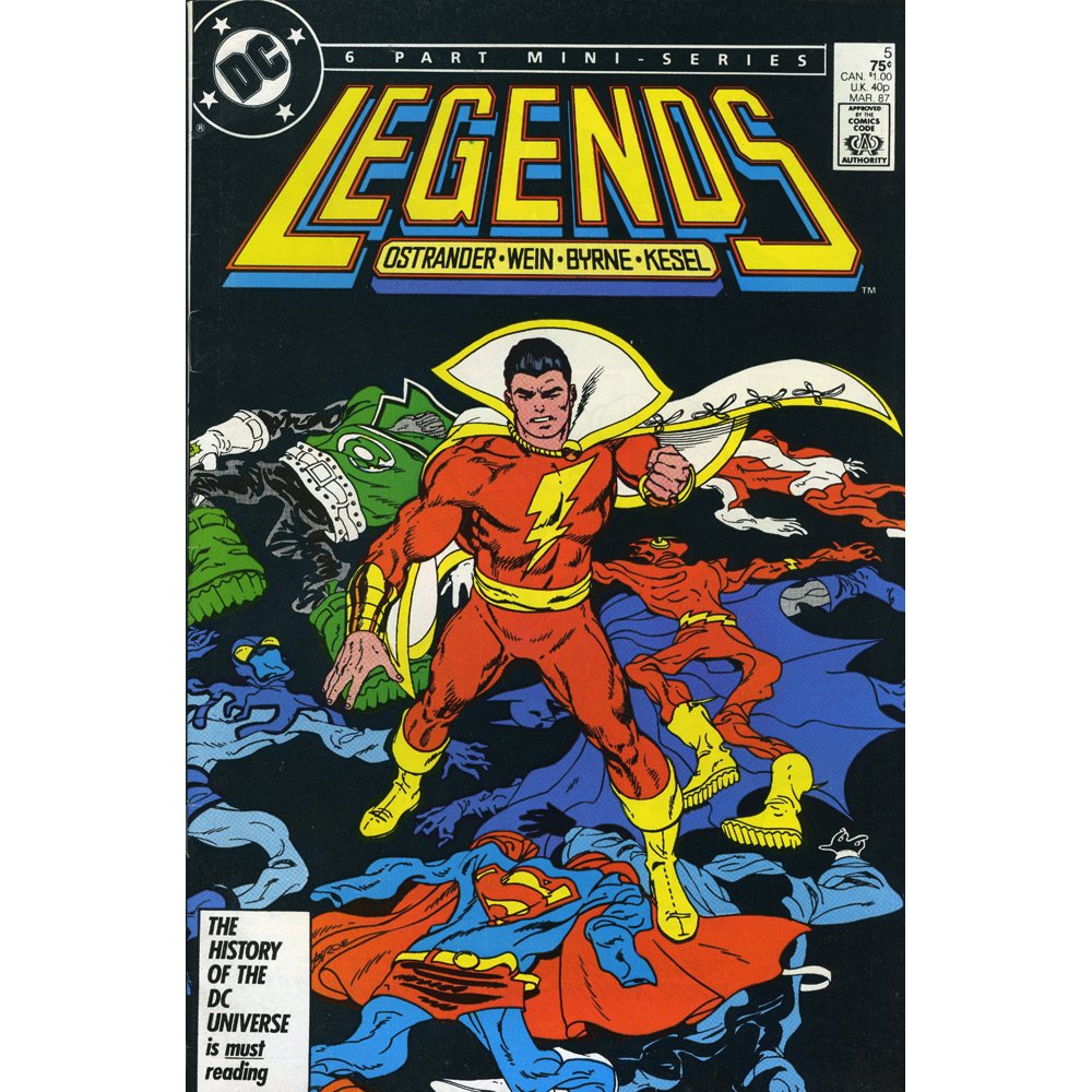 Legends No 5 Pub Mar '87 by DC Comics(Ex) (1 of 1)