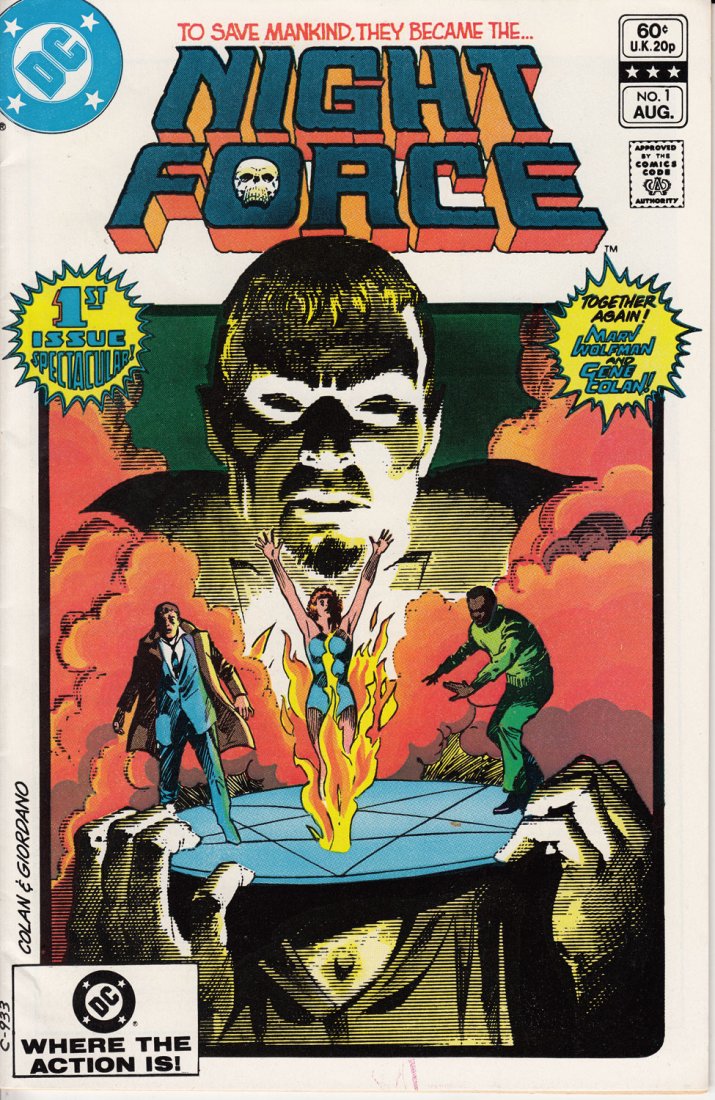 Night Force #1 Aug 1982(Excellent) (1 of 1)