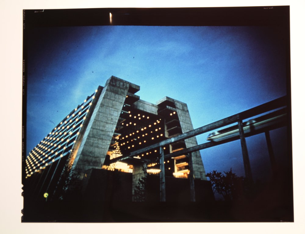 OMNI 8x10 Transparency Jun 1981 "Disney Mono Rail"(Ex) (1 of 1)