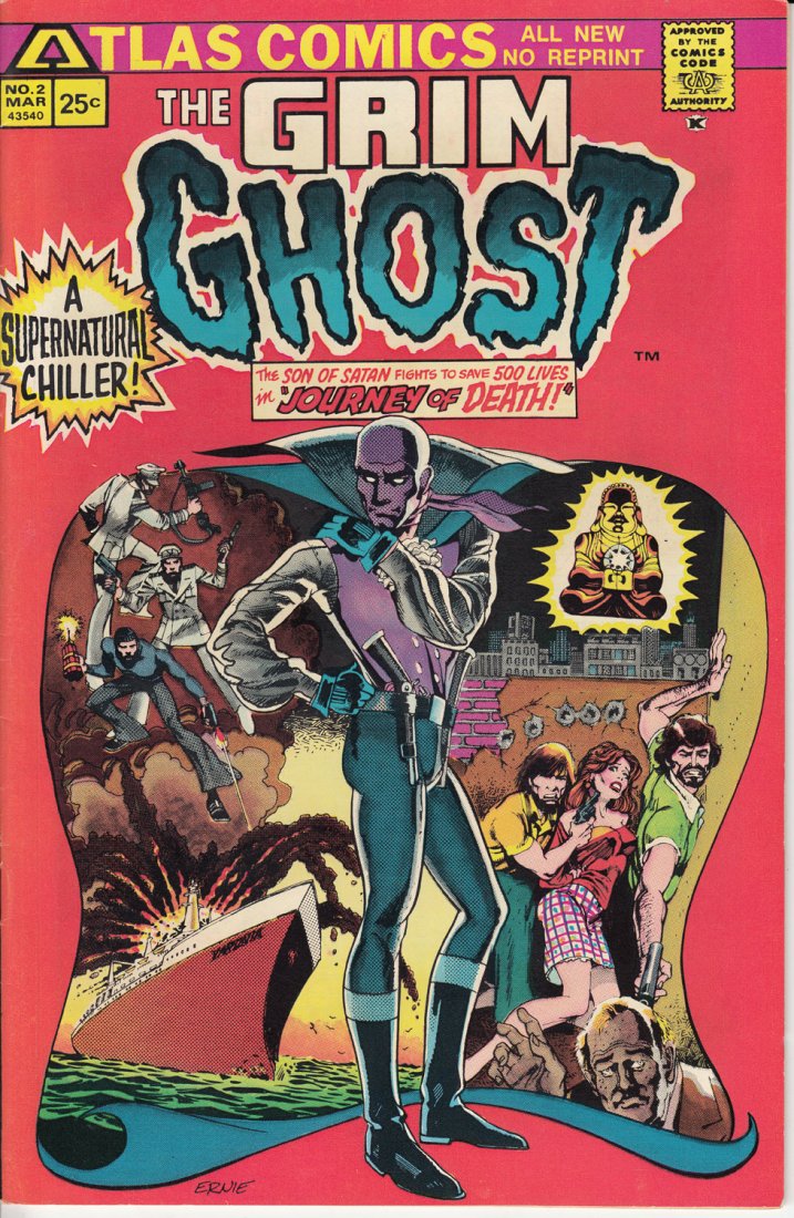 The Grim Ghost Comic #2 Mar 1975(Excellent) (1 of 1)