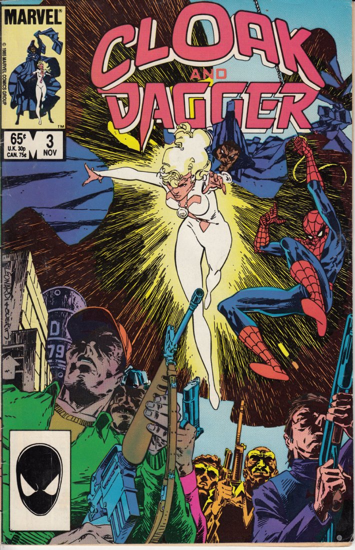 Cloak & Dagger Comic #3 Nov 1985(Excellent) (1 of 1)
