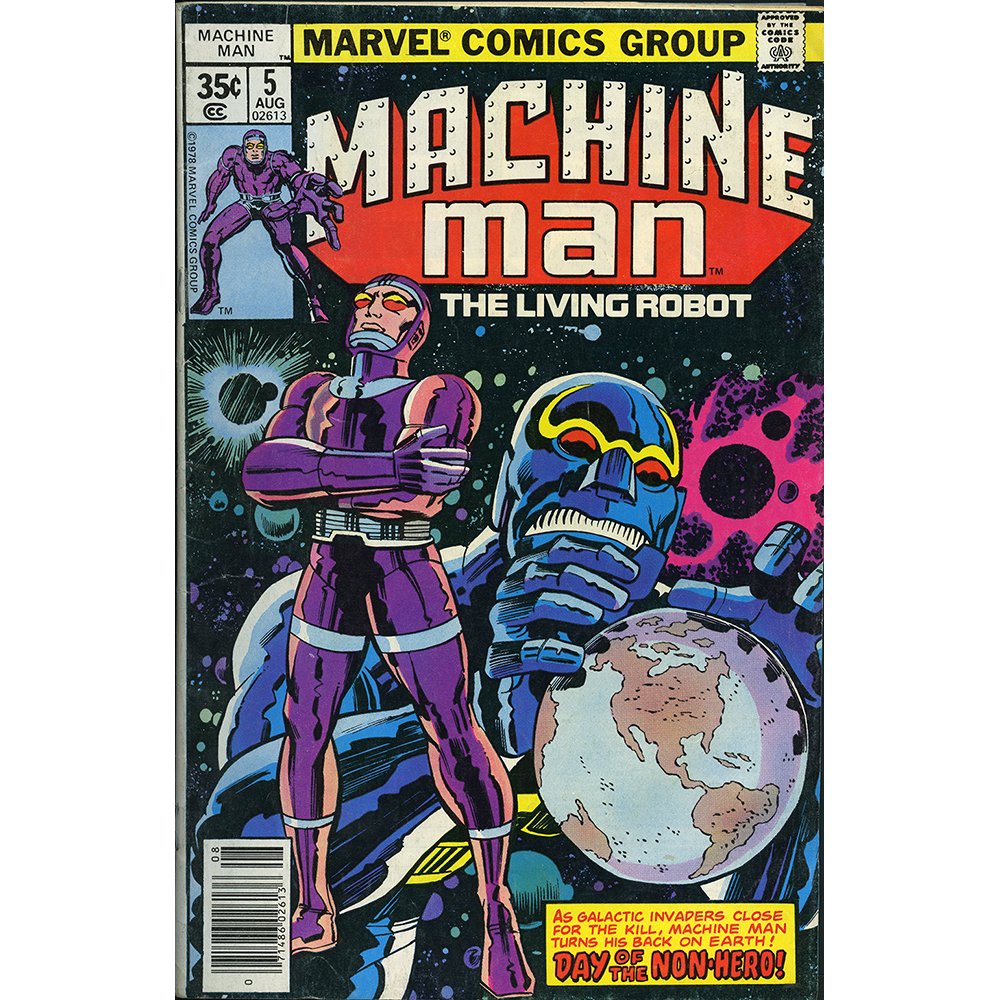 Machine Man No 5 Pub Aug 1978 By Marvel Comics(G) (1 of 1)