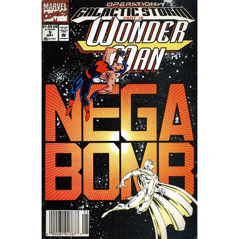 Wonder Man No 9 Pub May 1992 Pub By Marvel Comics(Ex) (1 of 2)