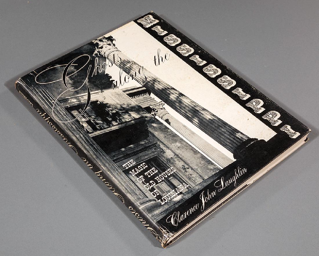 Laughlin, Clarence John, 1948: Laughlin, Clarence John. Ghosts Along the Mississippi, New York/London, Charles Scribner's Sons, 1948, Limited Autographed Louisiana Edition, signed and numbered "9", with dust jacket and slipcase