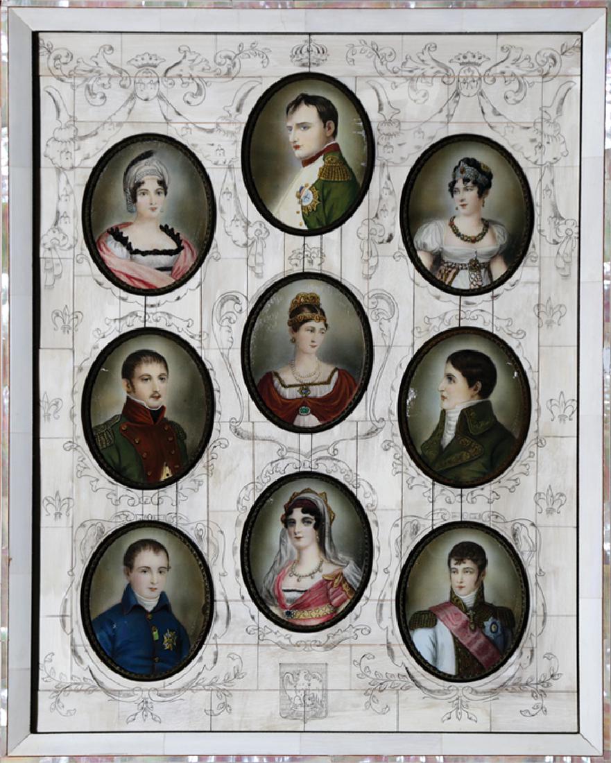 Portrait Miniatures Napoleon Bonaparte's Family - Nov 17 ...