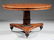 Late Regency Burled Walnut Breakfast Table