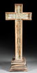 Wood Cross on Stand