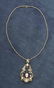 0686: Art Nouveau Conch Pearl, Cultured Pearl Pendant