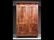 American Late Classical Figured Mahogany Armoire - 2
