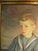 0355: Ella Miriam Wood, oil on canvas, signed, portrait - 2