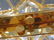 Italian Glass and Gold-Plate Metal Chandelier - 6