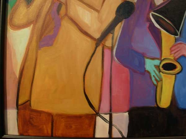 Marvin "Chico" Posey, Jr, acrylic on canvas - 5