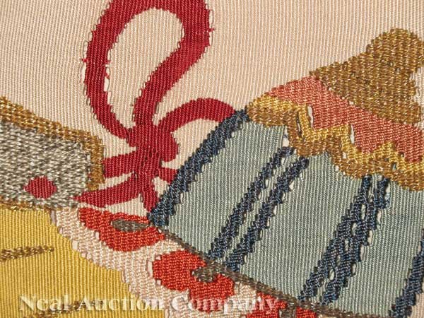 Japanese Woven Silk Fukutsu - 4