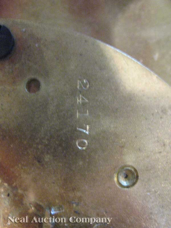 Silvered Brass Ship's Bell Mantel Clock, Chelsea - 7