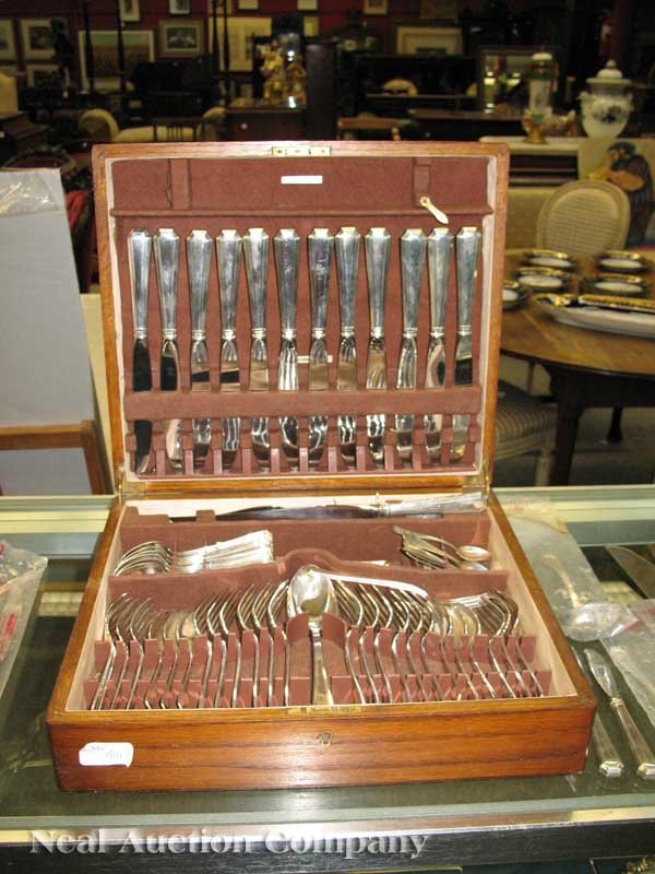 Gorham "Fairfax" Sterling Silver Flatware Service - 9