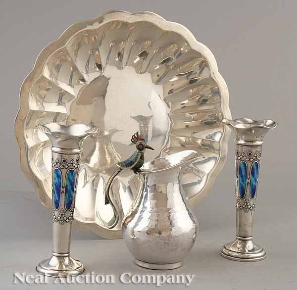 Group of Sterling Silver & Silverplate Tableware