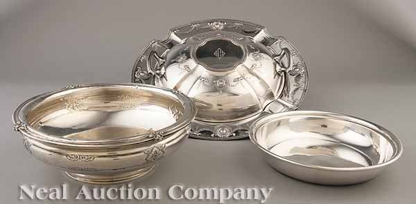 Sterling Silver Footed Open Vegetable Dish