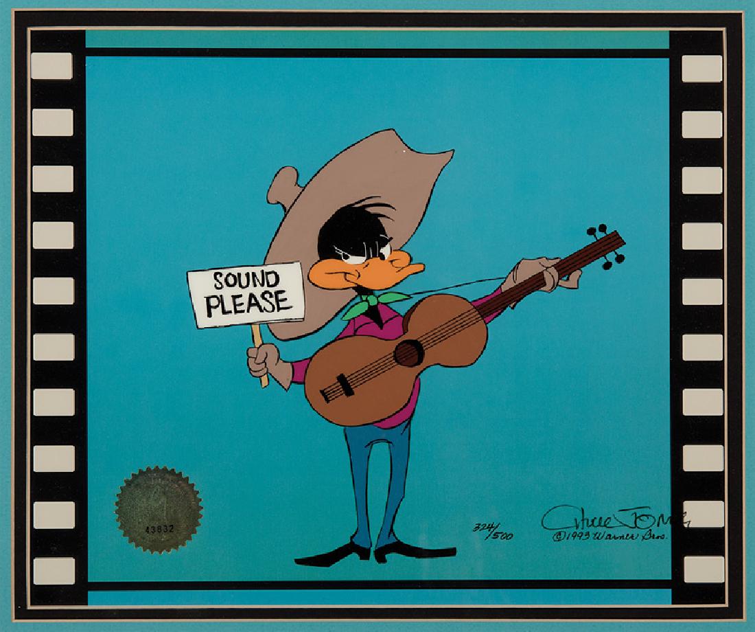 Warner Brothers Daffy Duck Cel (1 of 3)