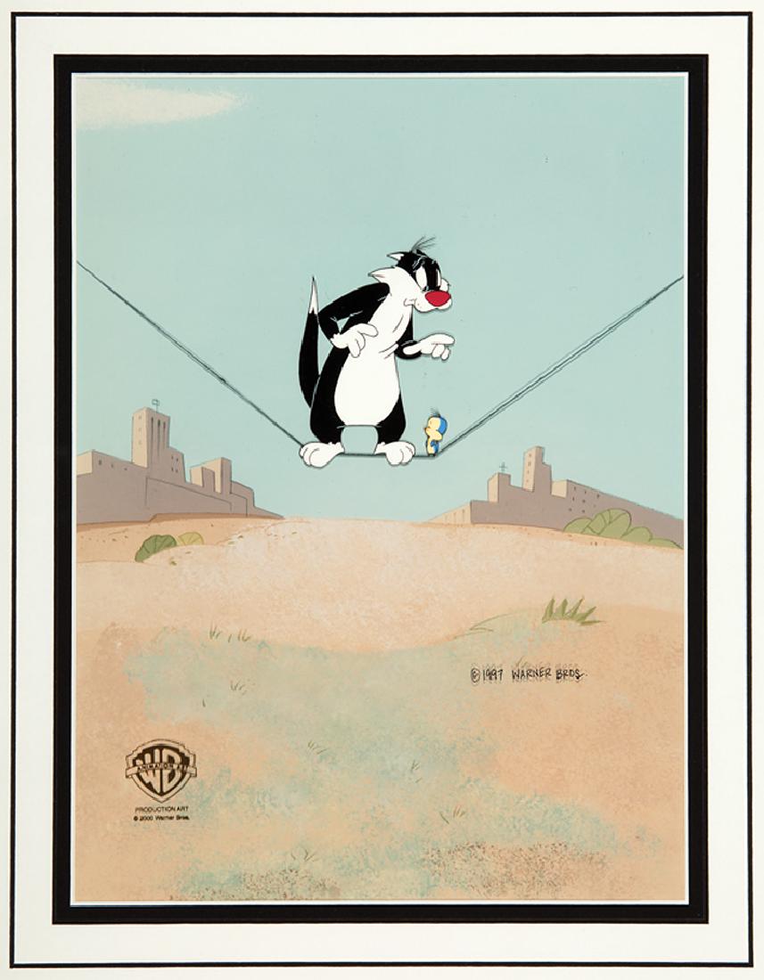 Warner Brothers Studios Animation Sylvester Cel (1 of 2)