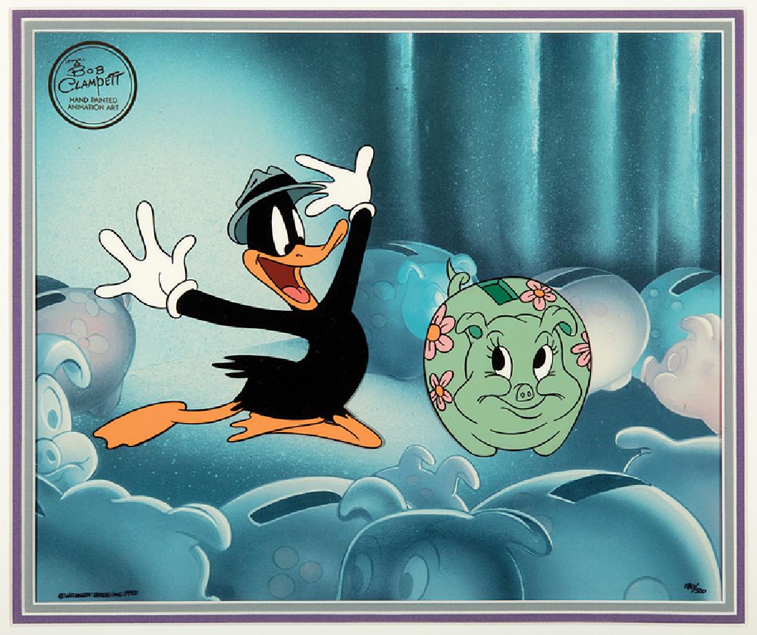 Warner Brothers Stuidos Animation Daffy Duck Cel (1 of 3)