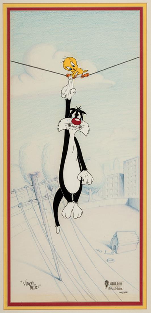 Warner Brothers Sylvester & Tweety Cel (1 of 2)