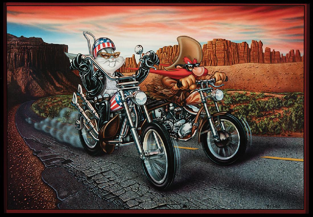 Harley-Davidson Print and Pin Set (1 of 2)