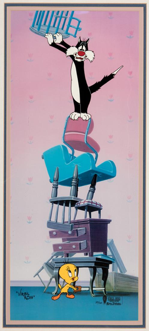 Warner Brothers Sylvester & Tweety Cel (1 of 2)