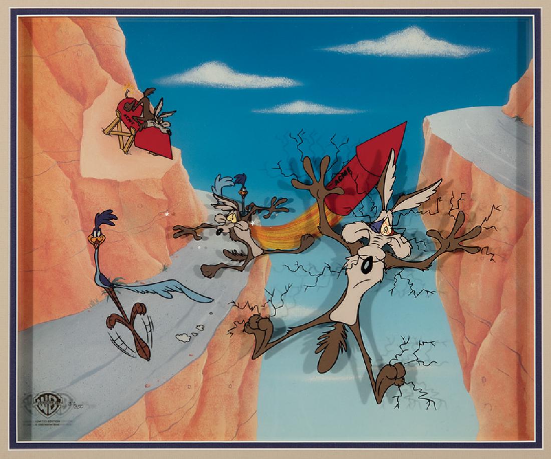 Warner Brothers Wile E. Coyote & Road Runner Cel (1 of 2)