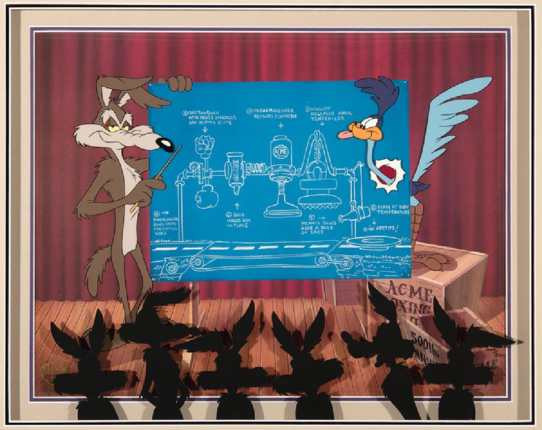 Warner Brothers Wile E. Coyote & Road Runner Cel (1 of 2)