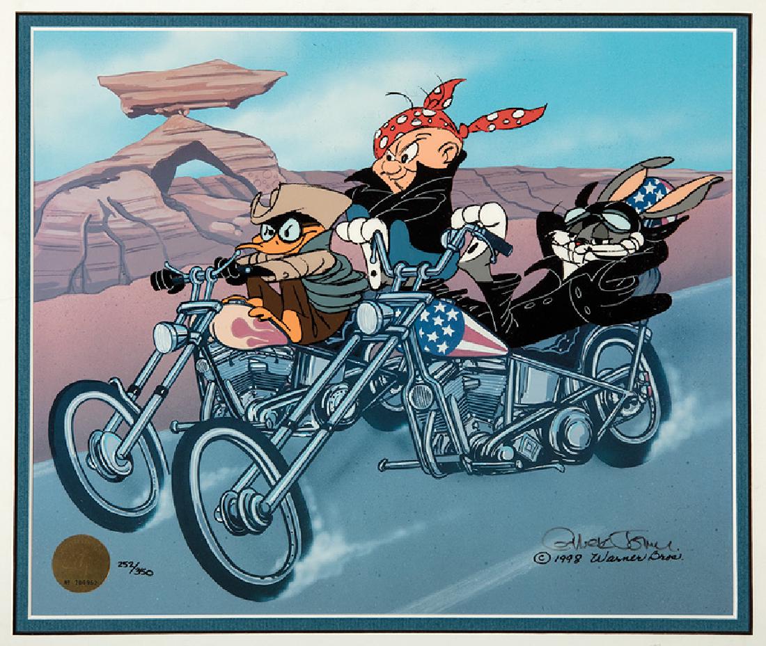 Warner Brothers Bugs, Daffy & Elmer Fudd Cel (1 of 2)