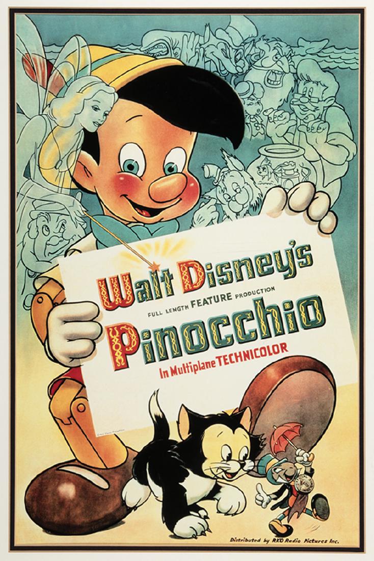 Walt Disney Studios Pinocchio Movie poster (1 of 1)