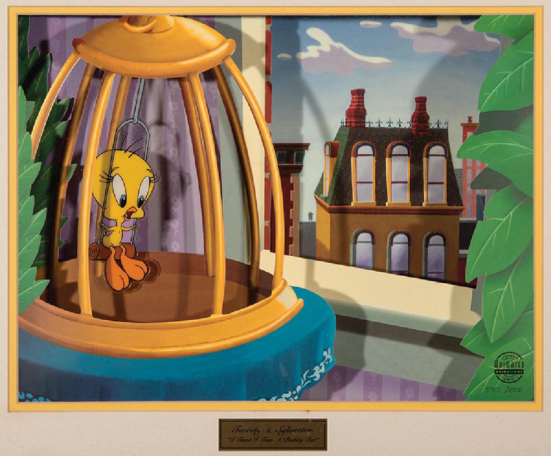 Animated Animations Sylvester & Tweety Cel (1 of 3)