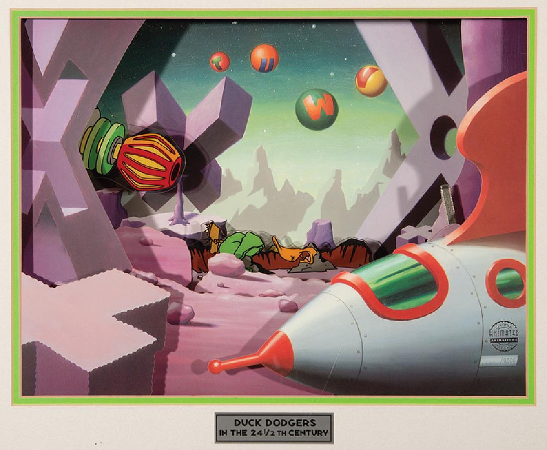 Animated Animations Duck Dodgers Cel (1 of 2)