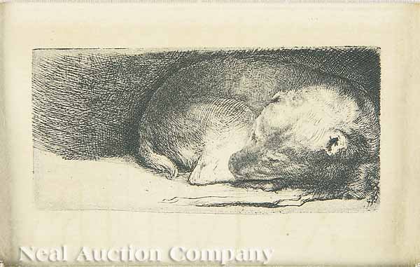 Probably Claude-Henri Watelet, etching 
