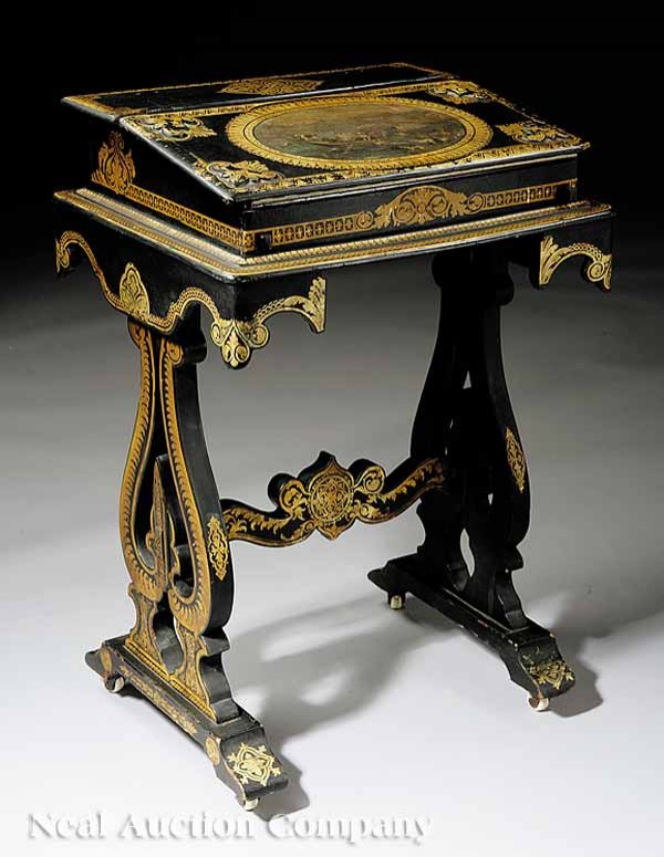 Writing Box on Stand, Jennens & Bettridge