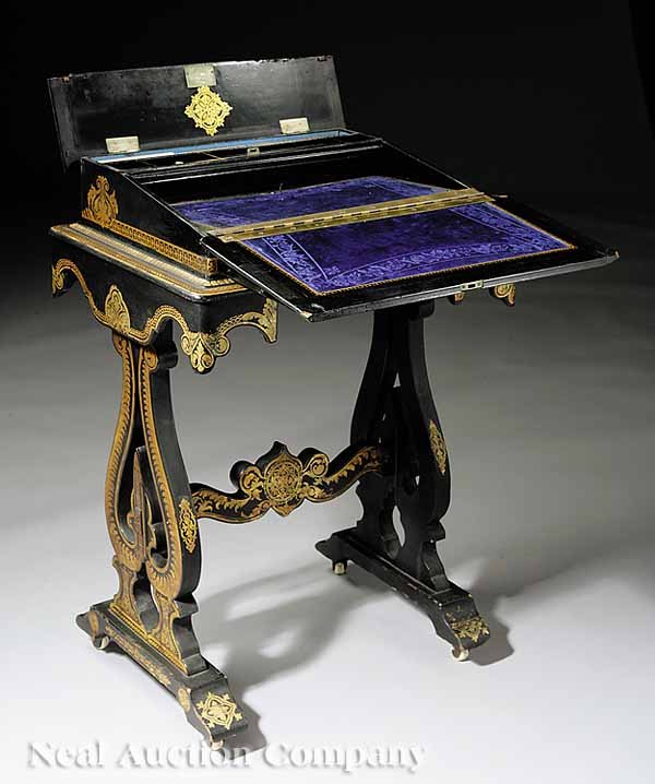 Writing Box on Stand, Jennens & Bettridge - 2