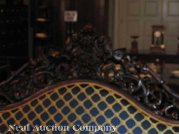 Important American Rococo Carved Parlor Suite - 6